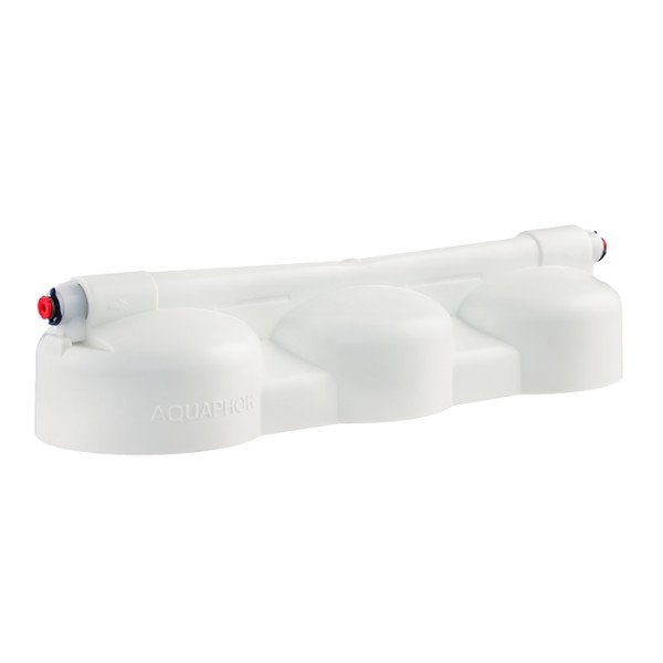 Проточный питьевой фильтр Аквафор Трио Fe для мягкой воды